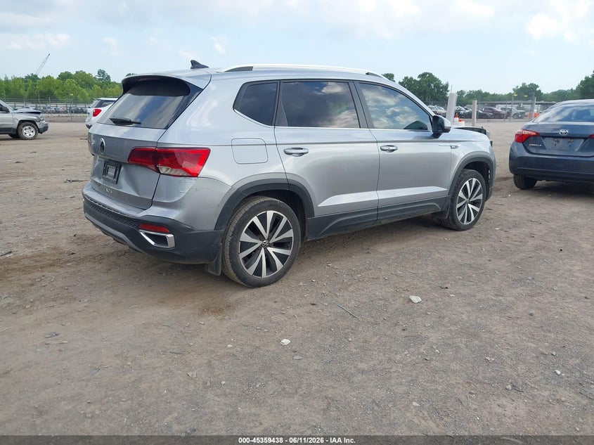 2024 Volkswagen Taos VIN 3VVEX7B21RM089159 IAAI salvage auction — FRONT END, Clear (Tennessee), sold $7,300 on 2026-07-22 (photo 4)