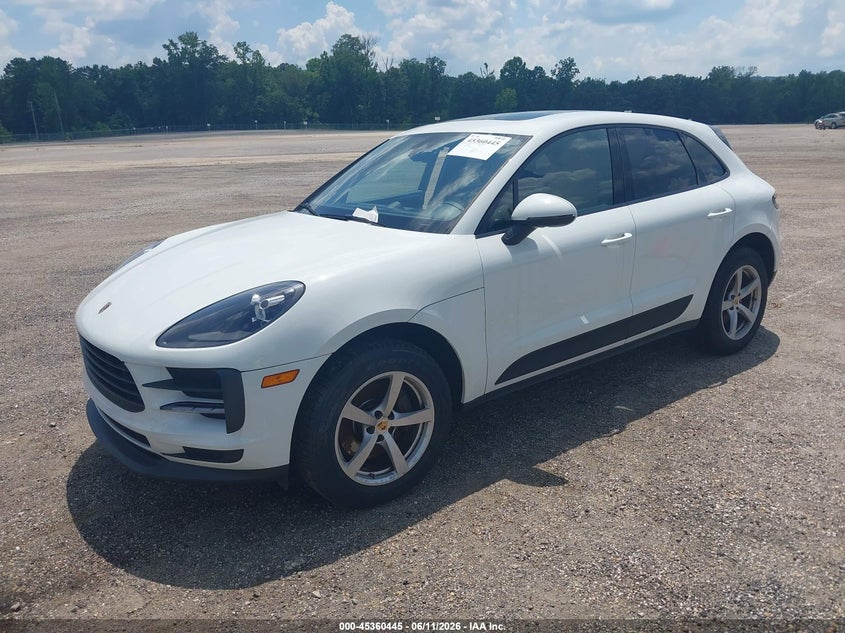 2019 Porsche Macan VIN WP1AA2A5XKLB00842 IAAI salvage auction — NORMAL WEAR, Clear (Alabama), sold $9,650 on 2026-07-20 (photo 2)