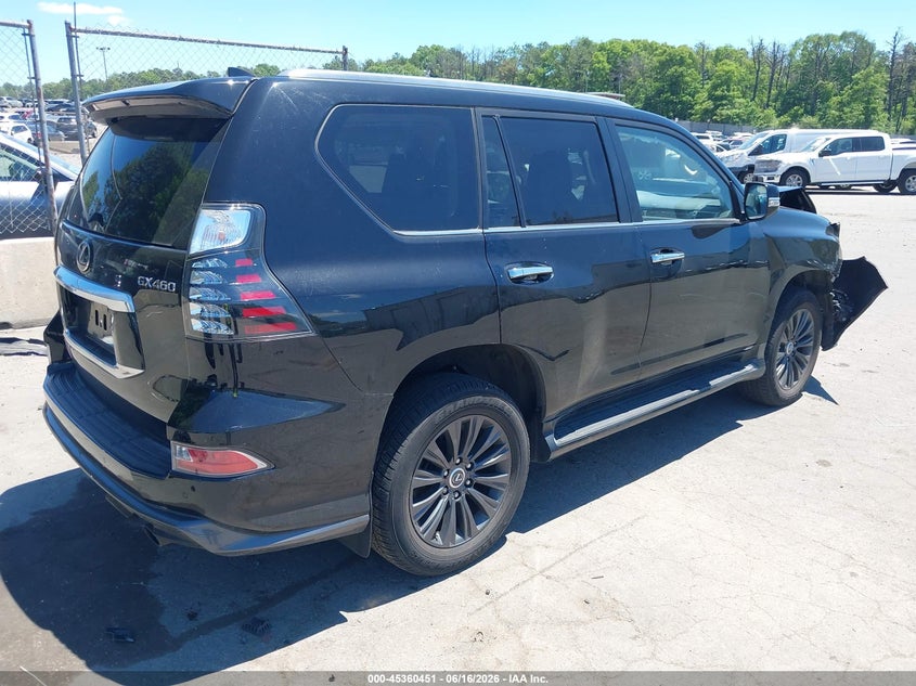 2023 Lexus Gx VIN JTJAM7BX8P5383983 IAAI salvage auction — FRONT END, Salvage Title, sold $15,100 on 2026-07-28 (photo 4)