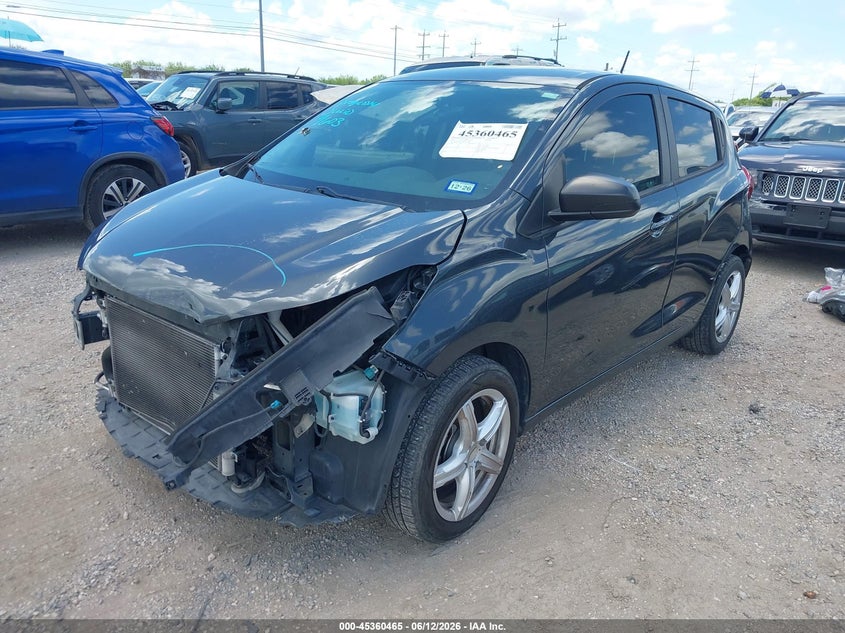 2017 Chevrolet Spark VIN KL8CB6SA2HC823788 IAAI salvage auction — FRONT END, Original (Texas), sold $1,750 on 2026-07-13 (photo 2)