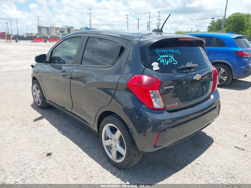2017 Chevrolet Spark VIN KL8CB6SA2HC823788 IAAI salvage auction — FRONT END, Original (Texas), sold $1,750 on 2026-07-13 (photo 3)