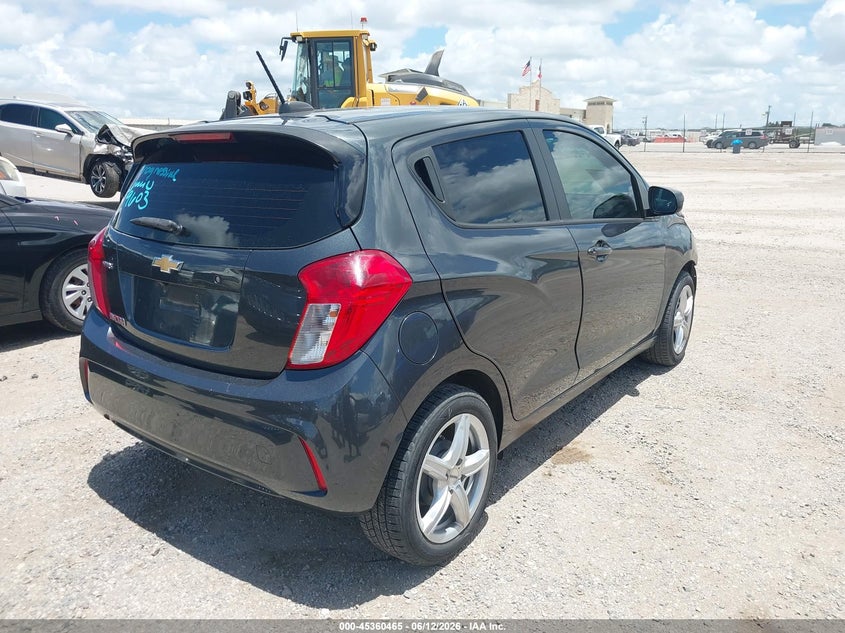 2017 Chevrolet Spark VIN KL8CB6SA2HC823788 IAAI salvage auction — FRONT END, Original (Texas), sold $1,750 on 2026-07-13 (photo 4)