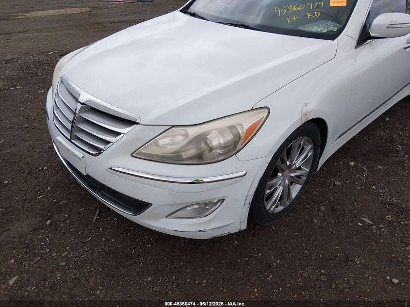 2012 Hyundai Genesis VIN KMHGC4DF6CU163868 IAAI salvage auction — RIGHT SIDE, Salvage (Ohio), sold $325 on 2026-07-16 (photo 6)