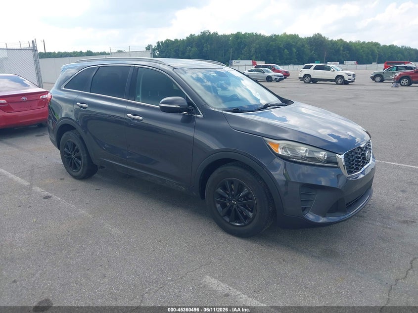 2019 Kia Sorento VIN 5XYPG4A3XKG441819 IAAI salvage auction — FRONT END, Salvage Title, sold $2,200 on 2026-08-02 (photo 1)
