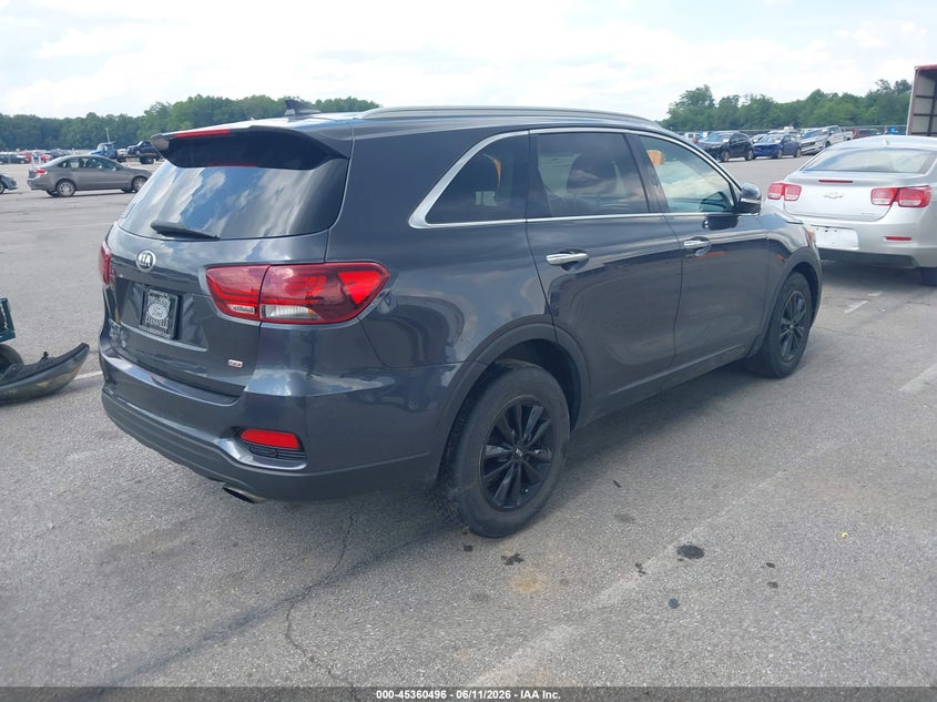 2019 Kia Sorento VIN 5XYPG4A3XKG441819 IAAI salvage auction — FRONT END, Salvage Title, sold $2,200 on 2026-08-02 (photo 4)
