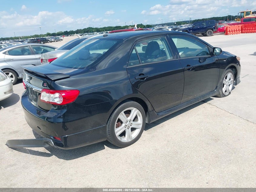 2013 Toyota Corolla VIN 5YFBU4EE3DP145103 IAAI salvage auction — NORMAL WEAR, Original (Texas), sold $4,150 on 2026-07-29 (photo 4)