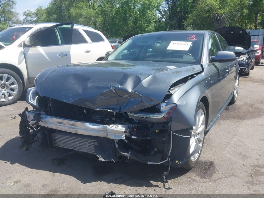 2015 Audi A4 VIN WAUFFAFL8FA081099 IAAI salvage auction — FRONT END, Salvage Title, sold $1,050 on 2026-08-06 (photo 6)