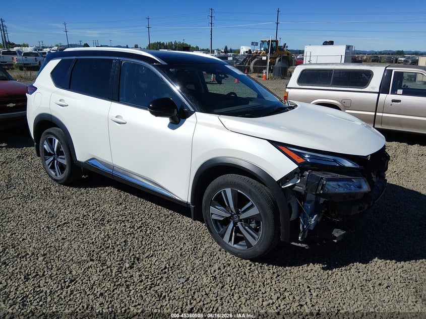 2021 Nissan Rogue VIN JN8AT3CB8MW231827 IAAI salvage auction — FRONT END, Salvage (Oregon), sold $8,900 on 2026-07-25 (photo 1)