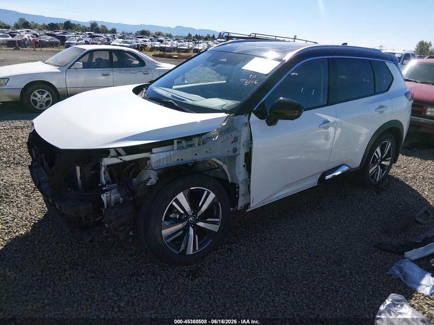 2021 Nissan Rogue VIN JN8AT3CB8MW231827 IAAI salvage auction — FRONT END, Salvage (Oregon), sold $8,900 on 2026-07-25 (photo 2)