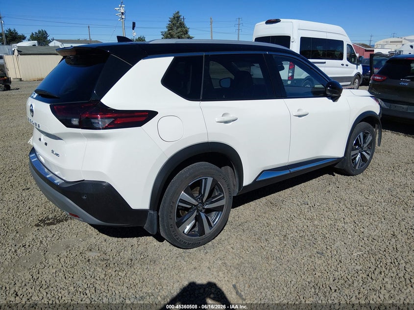 2021 Nissan Rogue VIN JN8AT3CB8MW231827 IAAI salvage auction — FRONT END, Salvage (Oregon), sold $8,900 on 2026-07-25 (photo 4)