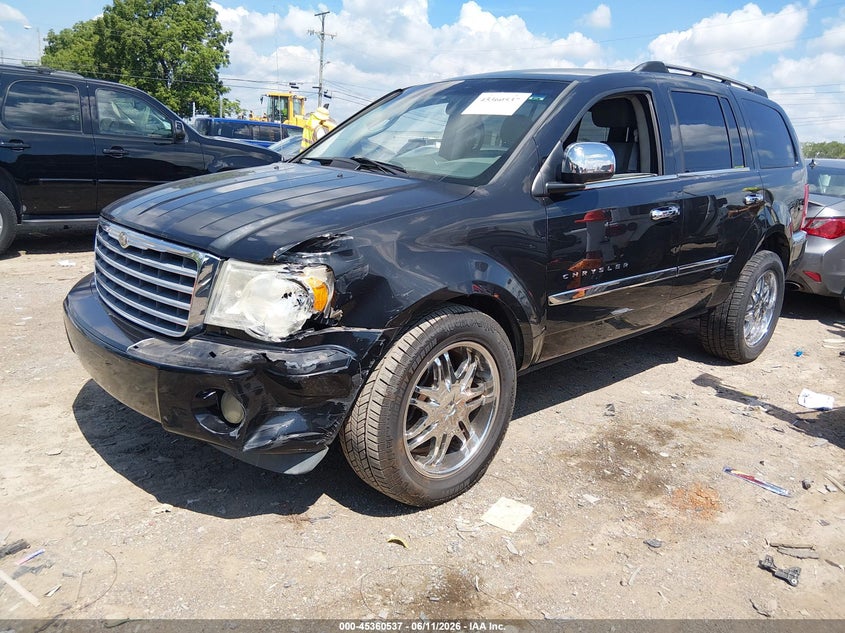 2007 Chrysler Aspen VIN 1A8HX58P27F504028 IAAI salvage auction — LEFT FRONT, Salvage (Tennessee), sold $850 on 2026-07-16 (photo 2)