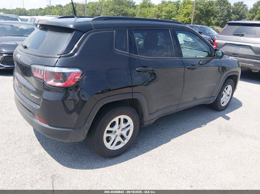 2018 Jeep Compass VIN 3C4NJCABXJT357839 IAAI salvage auction — NORMAL WEAR, SF97 (Maryland), sold $325 on 2026-07-21 (photo 4)