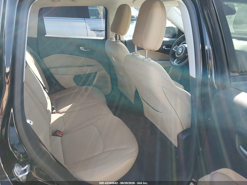 2018 Jeep Compass VIN 3C4NJCABXJT357839 IAAI salvage auction — NORMAL WEAR, SF97 (Maryland), sold $325 on 2026-07-21 (photo 8)
