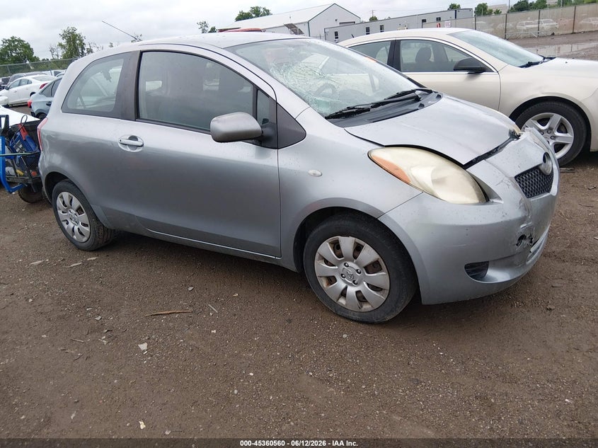 2007 Toyota Yaris VIN JTDJT923175056324 IAAI salvage auction — FRONT & REAR, Salvage (Ohio), sold $100 on 2026-07-23 (photo 1)