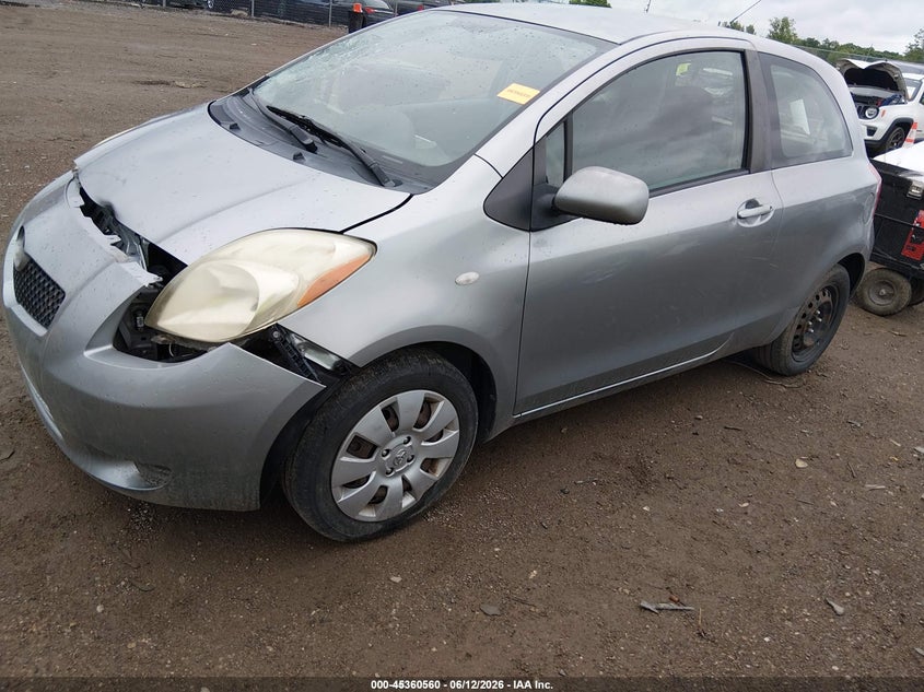 2007 Toyota Yaris VIN JTDJT923175056324 IAAI salvage auction — FRONT & REAR, Salvage (Ohio), sold $100 on 2026-07-23 (photo 2)