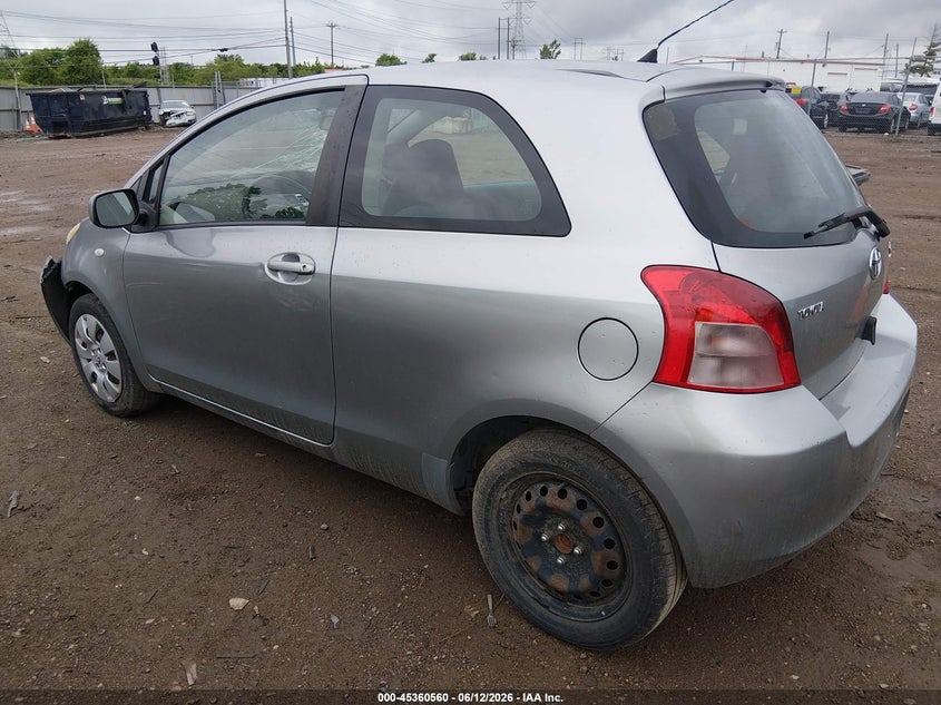 2007 Toyota Yaris VIN JTDJT923175056324 IAAI salvage auction — FRONT & REAR, Salvage (Ohio), sold $100 on 2026-07-23 (photo 3)