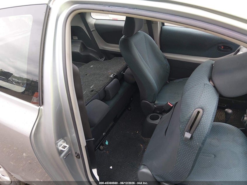 2007 Toyota Yaris VIN JTDJT923175056324 IAAI salvage auction — FRONT & REAR, Salvage (Ohio), sold $100 on 2026-07-23 (photo 8)