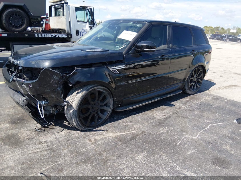 2015 Land rover Range rover sport VIN SALWR2VF7FA536545 IAAI salvage auction — LEFT FRONT, Rebuildable (Florida), sold $1,050 on 2026-07-09 (photo 2)