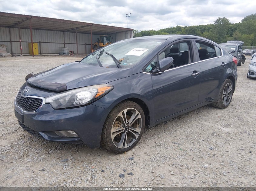 2016 Kia Forte VIN KNAFX4A83G5490624 IAAI salvage auction — FRONT END, Salvage (Ohio), sold $325 on 2026-07-08 (photo 2)