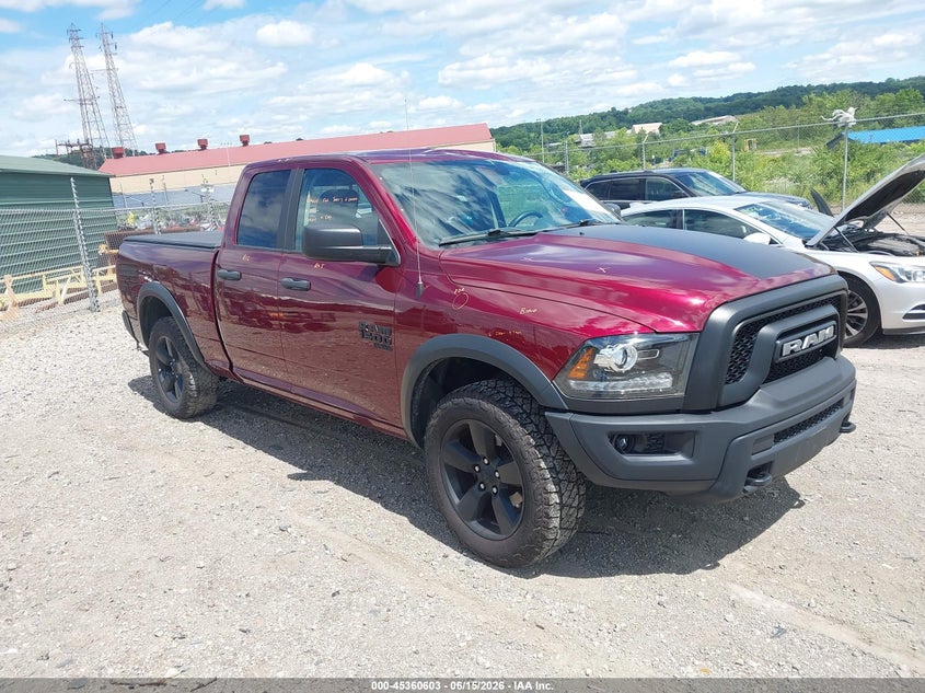 2020 Ram 1500 VIN 1C6RR7GG4LS146846 IAAI salvage auction — FRONT END, Salvage (Pennsylvania), sold $4,900 on 2026-07-10 (photo 1)