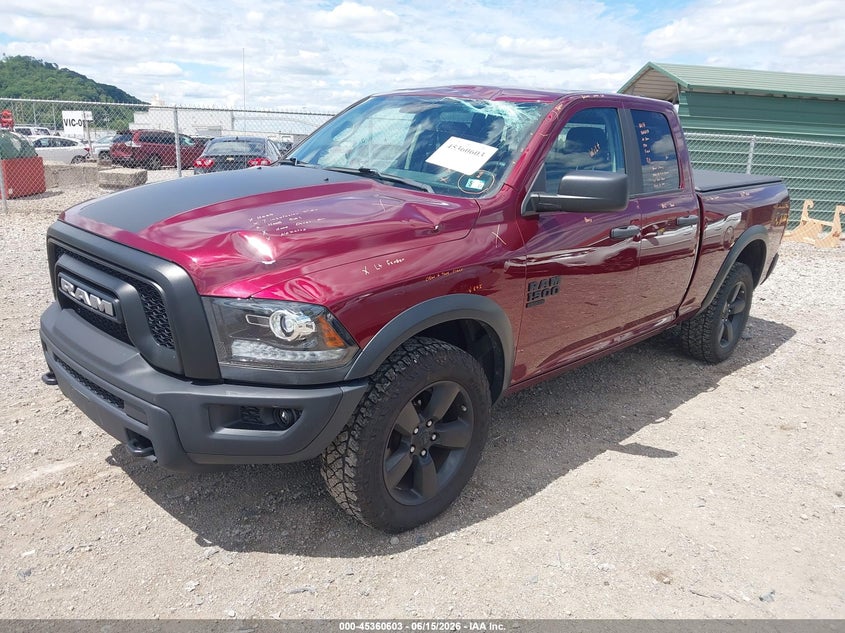 2020 Ram 1500 VIN 1C6RR7GG4LS146846 IAAI salvage auction — FRONT END, Salvage (Pennsylvania), sold $4,900 on 2026-07-10 (photo 2)