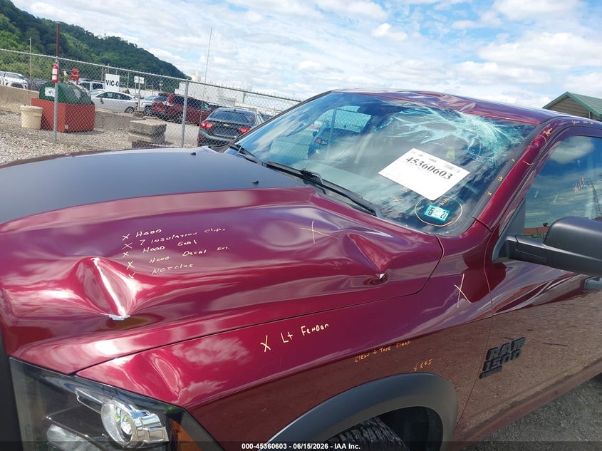 2020 Ram 1500 VIN 1C6RR7GG4LS146846 IAAI salvage auction — FRONT END, Salvage (Pennsylvania), sold $4,900 on 2026-07-10 (photo 6)