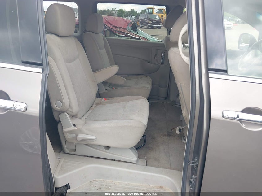 2016 Nissan Quest VIN JN8AE2KP7G9153805 IAAI salvage auction — LEFT FRONT, Salvage (Ohio), sold $300 on 2026-07-28 (photo 8)