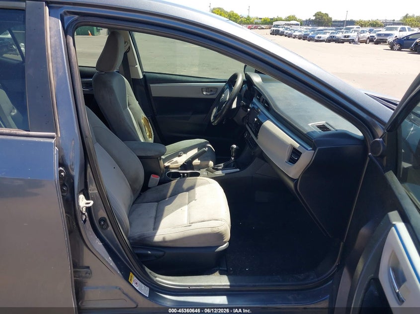 2014 Toyota Corolla VIN 5YFBURHEXEP168324 IAAI salvage auction — FRONT END, Salvage (Oregon), sold $1,250 on 2026-07-30 (photo 5)