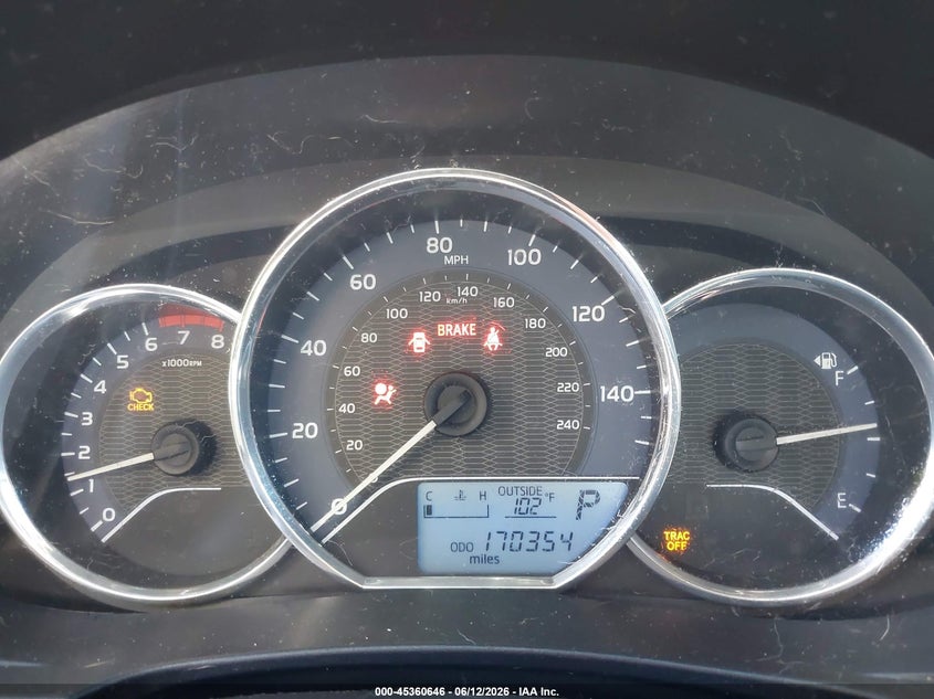 2014 Toyota Corolla VIN 5YFBURHEXEP168324 IAAI salvage auction — FRONT END, Salvage (Oregon), sold $1,250 on 2026-07-30 (photo 7)