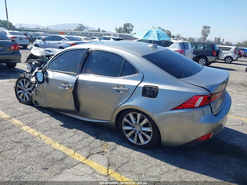 2014 Lexus Is VIN JTHBF1D27E5008632 IAAI salvage auction — FRONT END, Salvage (California), sold $325 on 2026-07-14 (photo 3)