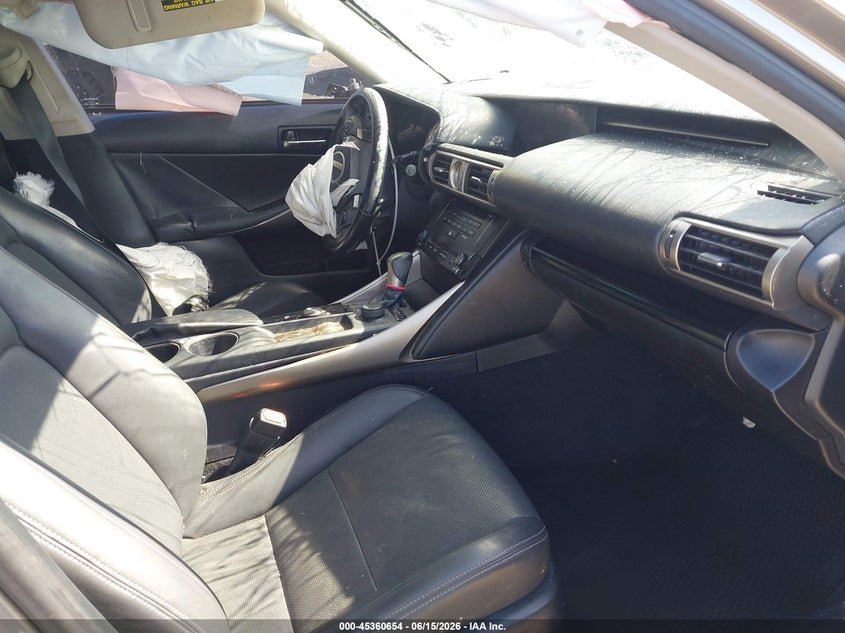 2014 Lexus Is VIN JTHBF1D27E5008632 IAAI salvage auction — FRONT END, Salvage (California), sold $325 on 2026-07-14 (photo 5)