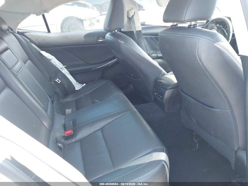 2014 Lexus Is VIN JTHBF1D27E5008632 IAAI salvage auction — FRONT END, Salvage (California), sold $325 on 2026-07-14 (photo 8)