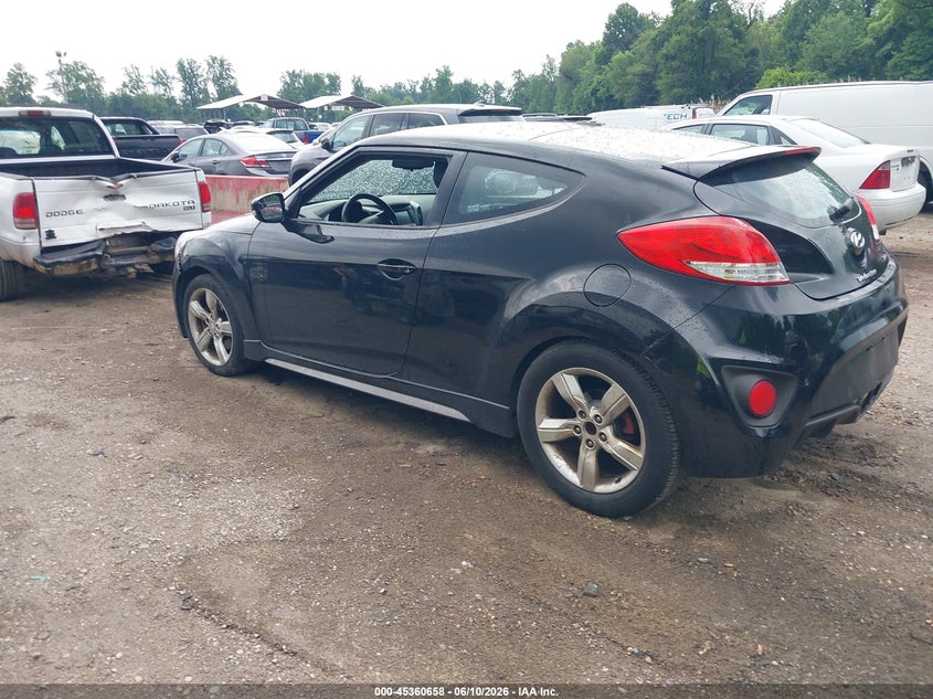 2015 Hyundai Veloster VIN KMHTC6AEXFU228831 IAAI salvage auction — NORMAL WEAR, Clear-Dealer Only (Maryland), sold $875 on 2026-07-09 (photo 3)