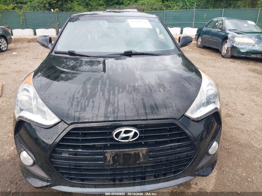 2015 Hyundai Veloster VIN KMHTC6AEXFU228831 IAAI salvage auction — NORMAL WEAR, Clear-Dealer Only (Maryland), sold $875 on 2026-07-09 (photo 6)