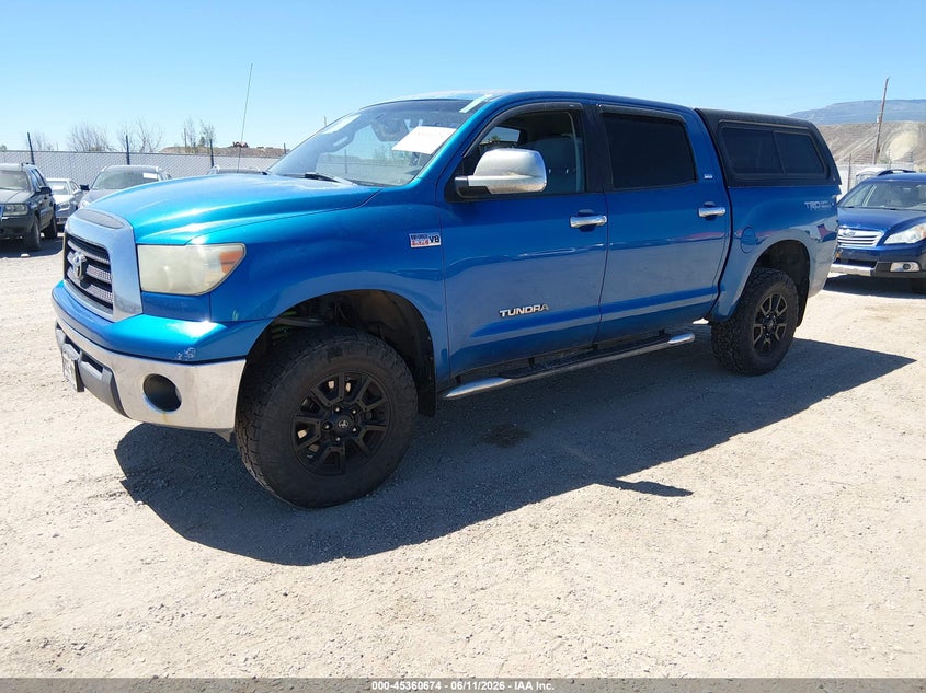 2007 Toyota Tundra VIN 5TBDV54137S473863 IAAI salvage auction — REAR END, Salvage (Colorado), sold $25 on 2026-07-29 (photo 2)
