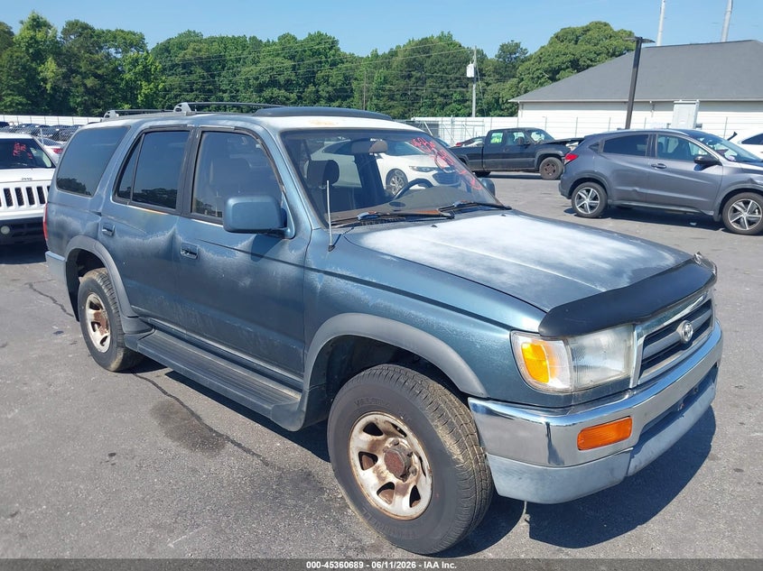 1996 Toyota 4runner VIN JT3GN86RXT0011374 IAAI salvage auction — NORMAL WEAR, Clear (Georgia), sold $400 on 2026-07-22 (photo 1)
