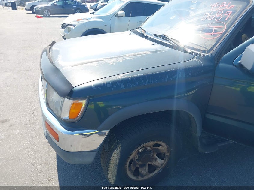 1996 Toyota 4runner VIN JT3GN86RXT0011374 IAAI salvage auction — NORMAL WEAR, Clear (Georgia), sold $400 on 2026-07-22 (photo 6)
