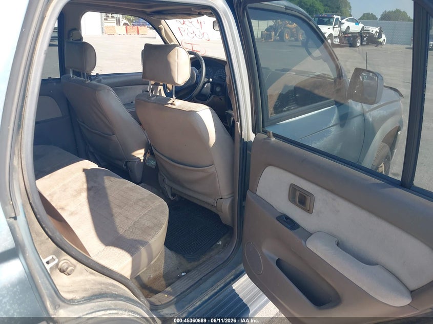 1996 Toyota 4runner VIN JT3GN86RXT0011374 IAAI salvage auction — NORMAL WEAR, Clear (Georgia), sold $400 on 2026-07-22 (photo 8)
