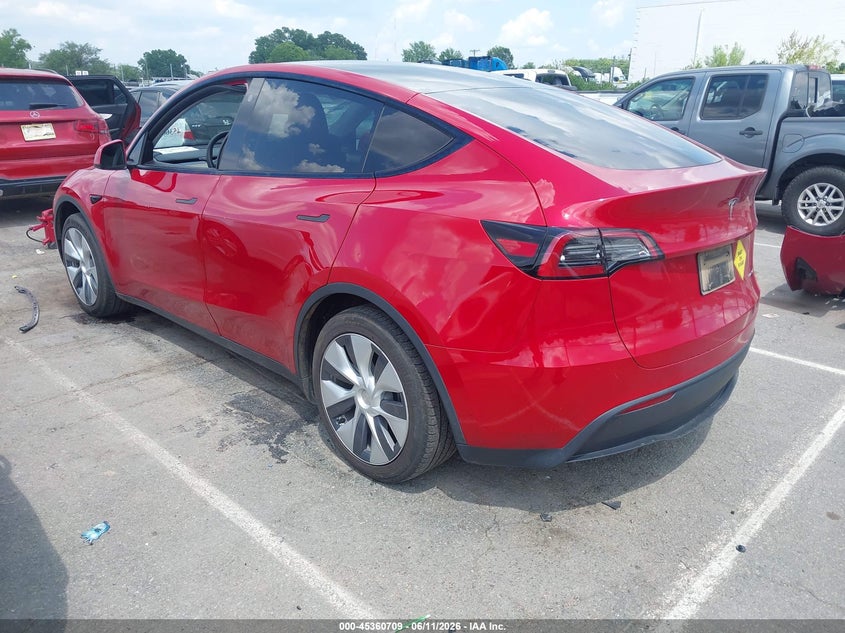2023 Tesla Model y VIN 7SAYGDEE1PA124008 IAAI salvage auction — FRONT END, Salvage (Idaho), sold $16,000 on 2026-07-30 (photo 3)