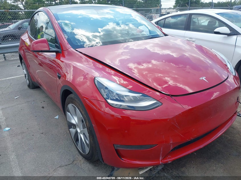2023 Tesla Model y VIN 7SAYGDEE1PA124008 IAAI salvage auction — FRONT END, Salvage (Idaho), sold $16,000 on 2026-07-30 (photo 6)