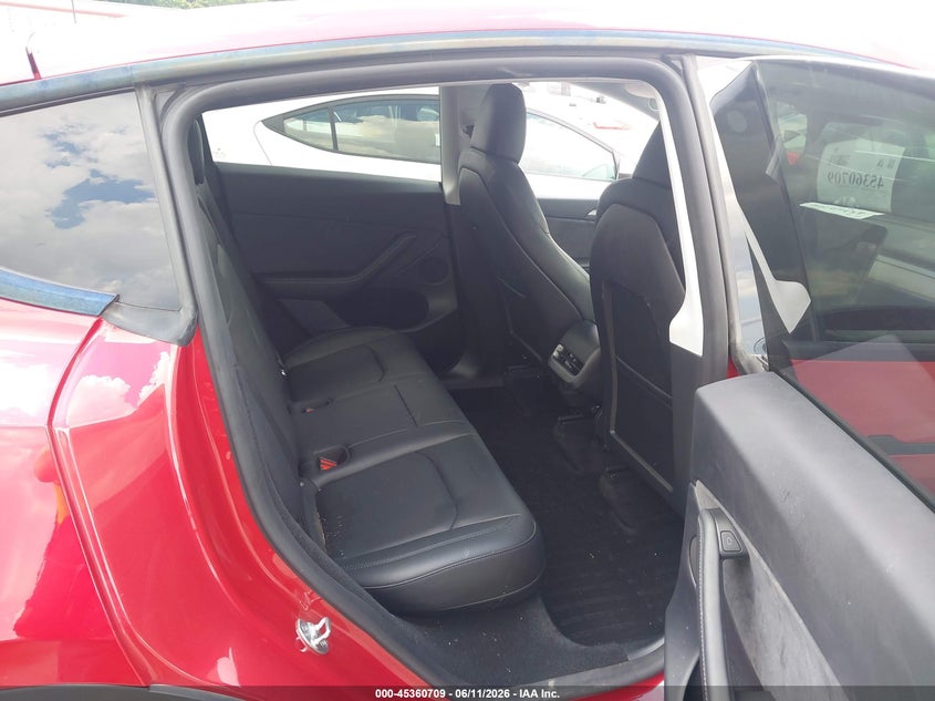 2023 Tesla Model y VIN 7SAYGDEE1PA124008 IAAI salvage auction — FRONT END, Salvage (Idaho), sold $16,000 on 2026-07-30 (photo 8)