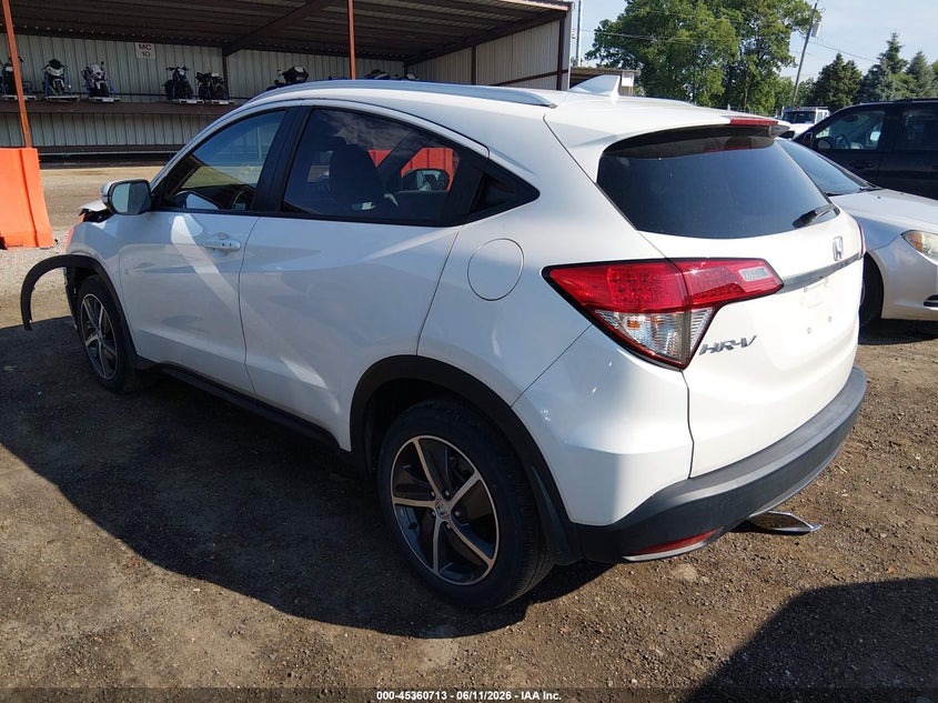 2021 Honda Hr-v VIN 3CZRU6H72MM718419 IAAI salvage auction — LEFT FRONT, Salvage (Ohio), sold $5,100 on 2026-07-18 (photo 3)