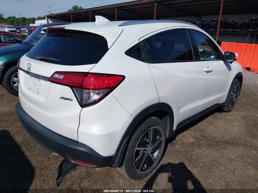 2021 Honda Hr-v VIN 3CZRU6H72MM718419 IAAI salvage auction — LEFT FRONT, Salvage (Ohio), sold $5,100 on 2026-07-18 (photo 4)