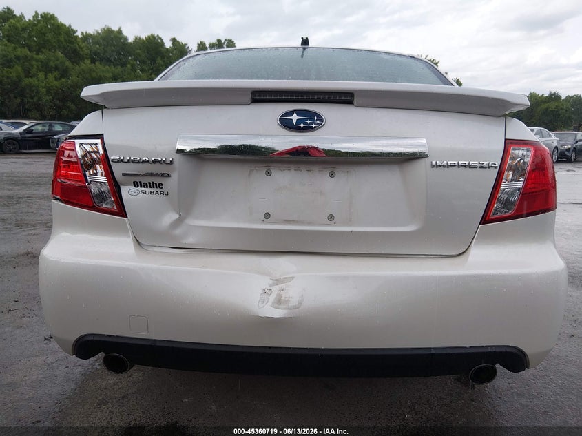 2011 Subaru Impreza VIN JF1GE6A67BH515108 IAAI salvage auction — REAR END, Salvage (Kansas), sold $1,125 on 2026-07-29 (photo 6)