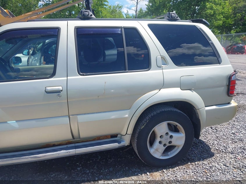 2001 Infiniti Qx4 VIN JNRDR09Y41W214956 IAAI salvage auction — NORMAL WEAR, Clear (New York), sold $325 on 2026-07-28 (photo 6)