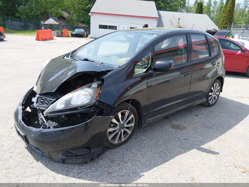 2012 Honda Fit VIN JHMGE8H57CC018575 IAAI salvage auction — FRONT END, Salvage (Maine), sold $25 on 2026-07-27 (photo 2)