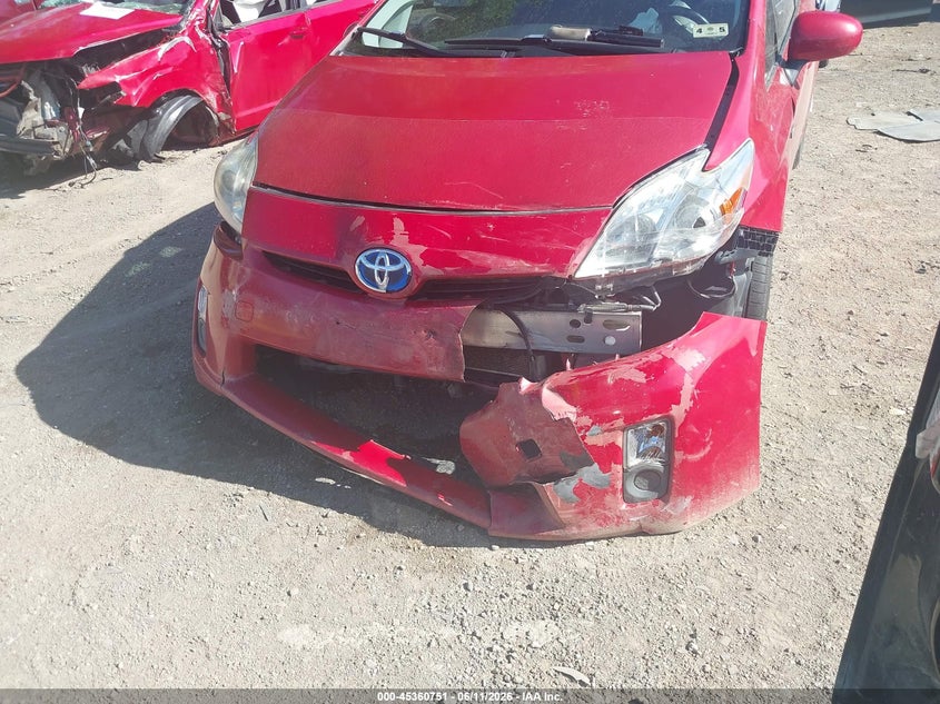 2010 Toyota Prius VIN JTDKN3DU3A5120789 IAAI salvage auction — FRONT END, Clear (Indiana), sold $1,825 on 2026-07-08 (photo 6)