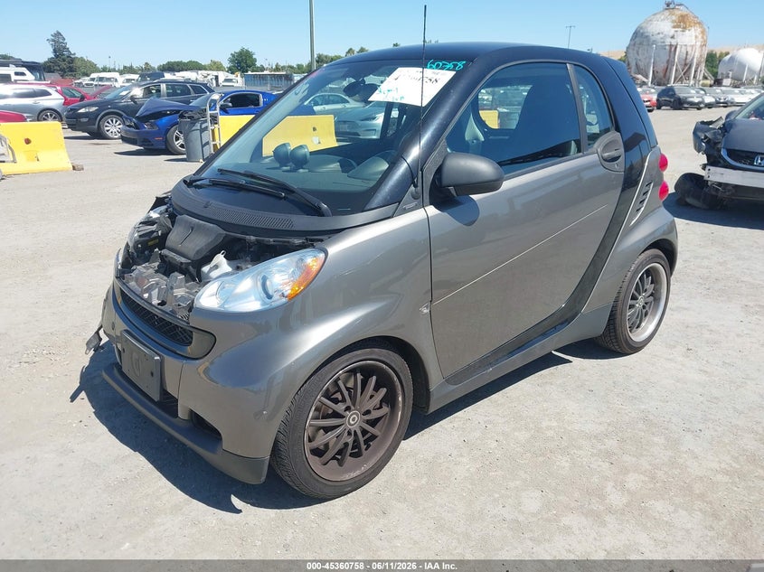 2008 Smart Fortwo VIN WMEEJ31X18K140396 IAAI salvage auction — FRONT END, Salvage (California), sold $1,300 on 2026-09-24 (photo 2)