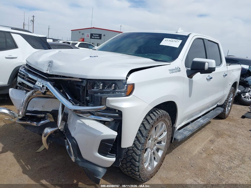 2021 Chevrolet VIN 1GCUYHEL6MZ240036 IAAI salvage auction — FRONT END, Salvage Title, sold $8,600 on 2026-07-30 (photo 2)