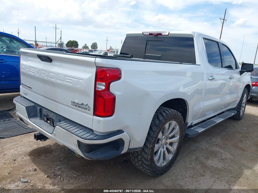 2021 Chevrolet VIN 1GCUYHEL6MZ240036 IAAI salvage auction — FRONT END, Salvage Title, sold $8,600 on 2026-07-30 (photo 4)